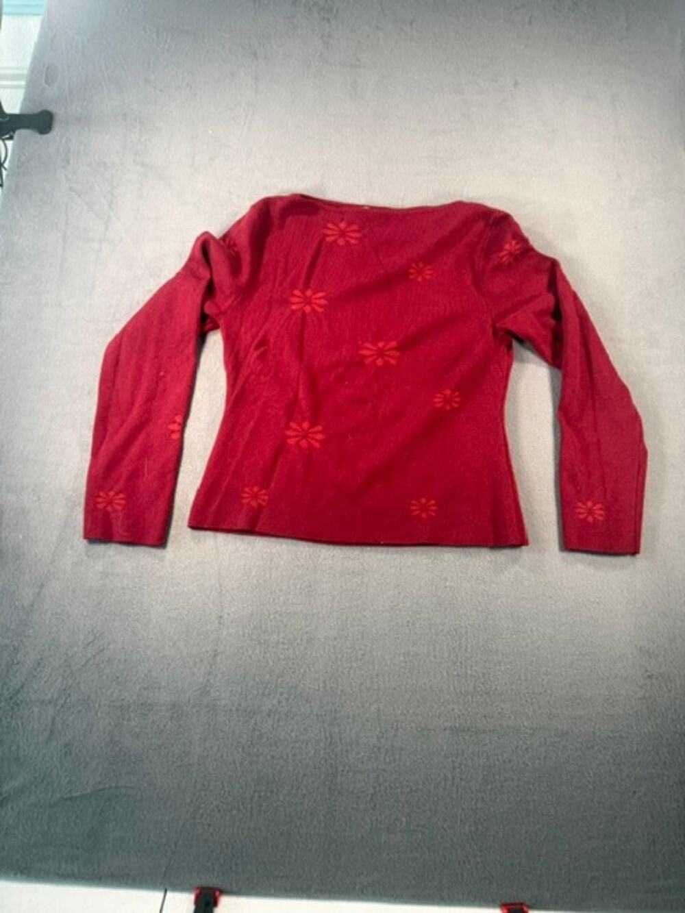 PRETTY GARDEN RED ( SIZE XL )